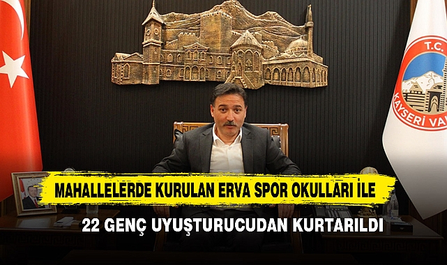 Mahallelerde Kurulan ERVA Spor Okulları İle 22 Genç Uyuşturucudan Kurtarıldı