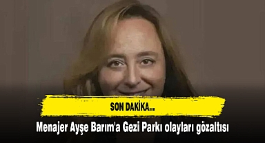 Menajer Ayşe Barım'a Gezi Parkı olayları gözaltısı