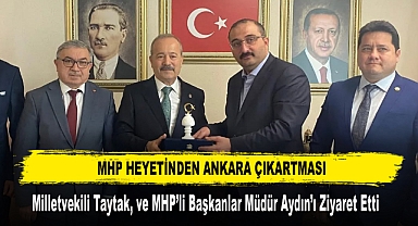 MHP HEYETİNDEN ANKARA ÇIKARTMASI