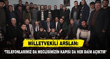 Milletvekili Arslan:
