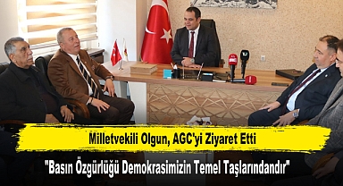Milletvekili Olgun, AGC'yi Ziyaret Etti