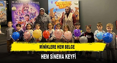 Miniklere Hem Belge Hem Sinema Keyfi
