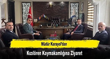 Müdür Karayol’dan, Kızılören Kaymakamlığına Ziyaret