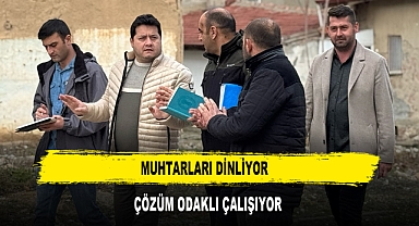 Muhtarları Dinliyor Çözüm Odaklı Çalışıyor