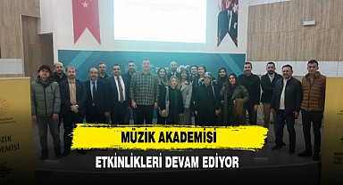 Müzik Akademisi Etkinlikleri Devam Ediyor
