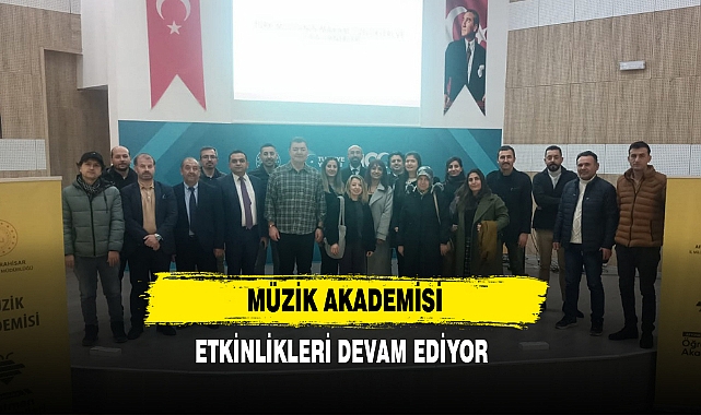 Müzik Akademisi Etkinlikleri Devam Ediyor