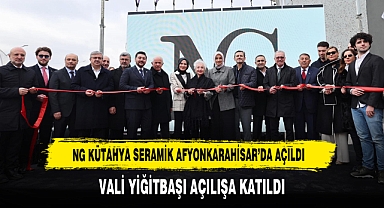 NG Kütahya Seramik Afyonkarahisar’da Açıldı