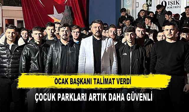 Ocak Başkanı Talimat Verdi Çocuk Parkları Artık Daha Güvenli