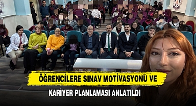 Öğrencilere Sınav Motivasyonu Ve Kariyer Planlaması Anlatıldı