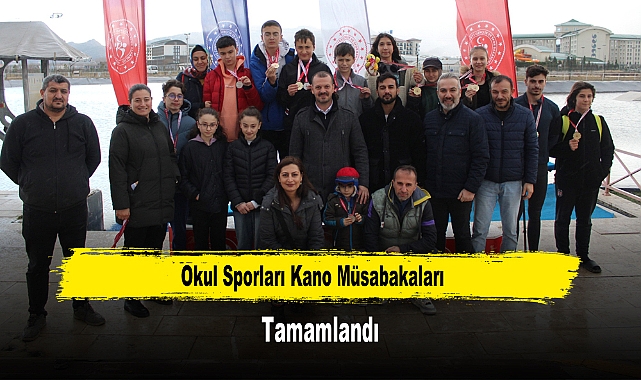 Okul Sporları Kano Müsabakaları Tamamlandı