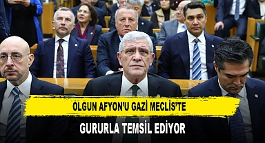 Olgun Afyon’u Gazi Meclis’te Gururla Temsil Ediyor