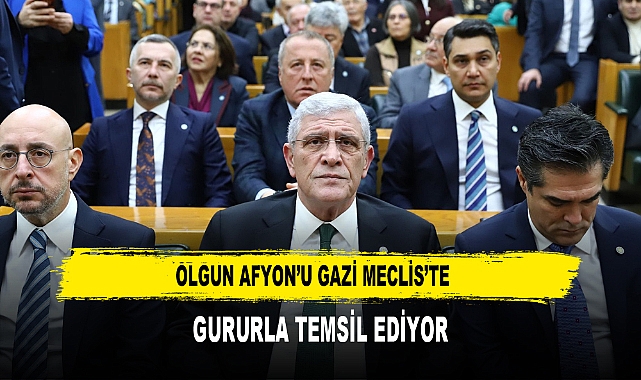 Olgun Afyon’u Gazi Meclis’te  Gururla Temsil Ediyor