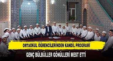Ortaokul Öğrencilerinden Kandil Programı