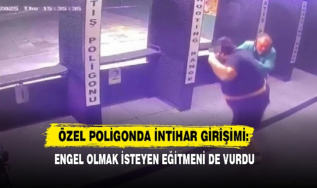 Özel Poligonda İntihar Girişimi: Engel Olmak İsteyen Eğitmeni De Vurdu