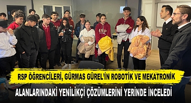 RSP Öğrencileri, Mesleklerini Sahada Öğreniyor