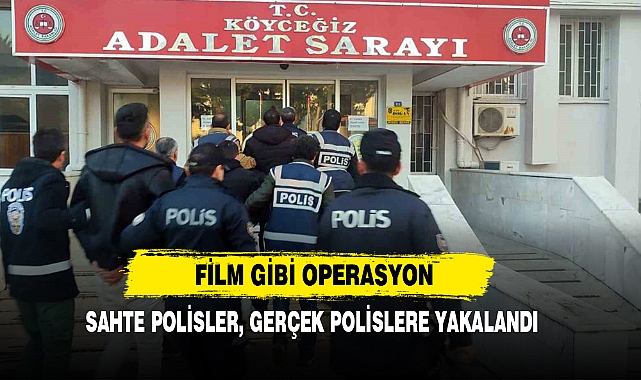 Sahte Polisler, Gerçek Polislere Yakalandı