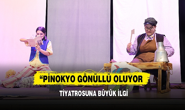 Sandıklı’da “Pinokyo Gönüllü Oluyor” Tiyatrosuna Büyük İlgi