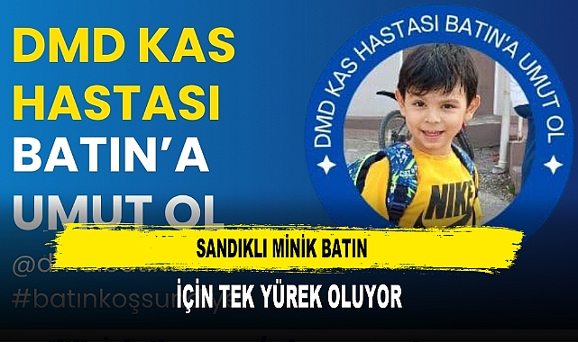 Sandıklı Minik Batın  İçin Tek Yürek Oluyor