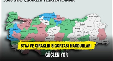 STAJ VE ÇIRAKLIK SİGORTASI MAĞDURLARI GÜÇLENİYOR