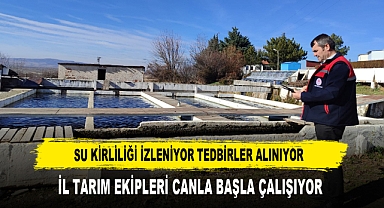 Su Kirliliği İzleniyor Tedbirler Alınıyor İl Tarım Ekipleri Canla Başla Çalışıyor