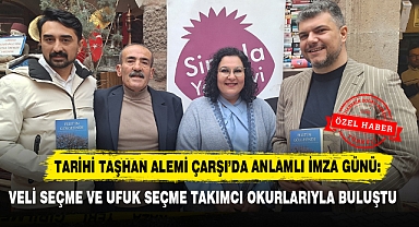 Tarihi Taşhan Alemi Çarşı'da Anlamlı İmza Günü: Veli Seçme Ve Ufuk Seçme Takımcı Okurlarıyla Buluştu