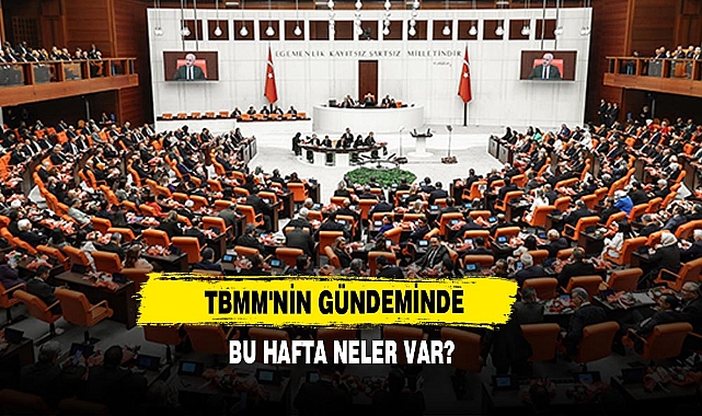 TBMM'nin Gündeminde Bu Hafta Neler Var?