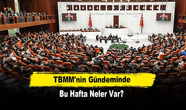 TBMM'nin Gündeminde Bu Hafta Neler Var?