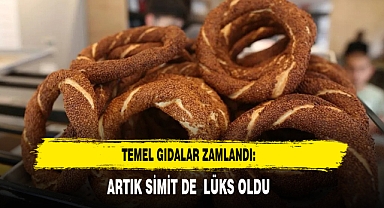 TEMEL GIDALAR ZAMLANDI: ARTIK SİMİT DE LÜKS OLDU