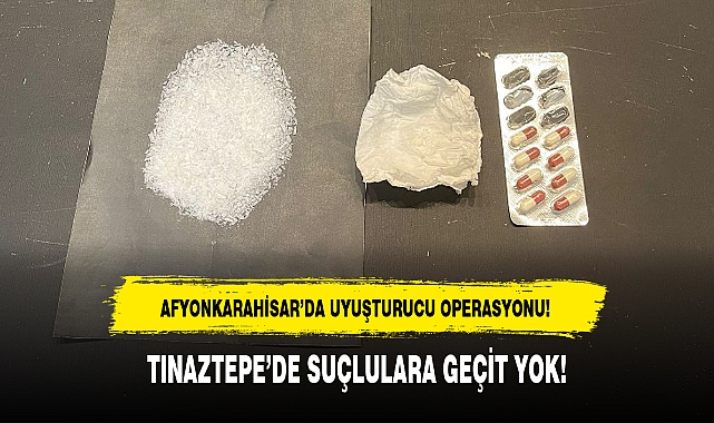 TINAZTEPE’DE SUÇLULARA GEÇİT YOK!