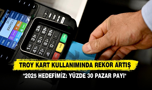TROY kart kullanımında rekor artış
