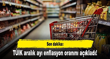 TÜİK aralık ayı enflasyon oranını açıkladı!