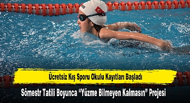 Ücretsiz Kış Sporu Okulu Kayıtları Başladı