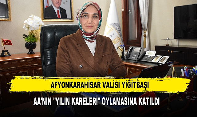 Vali Yiğitbaşı, AA'nın "Yılın Kareleri" Oylamasına Katıldı