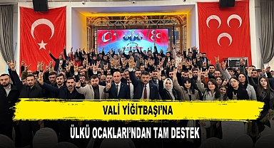 Vali Yiğitbaşı’na Ülkü Ocakları’ndan Tam Destek