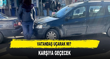 Vatandaş Uçarak Mı? Karşıya Geçecek