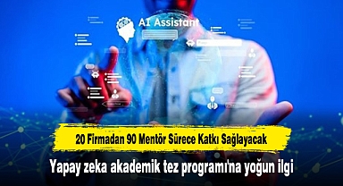 Yapay zeka akademik tez programı'na yoğun ilgi