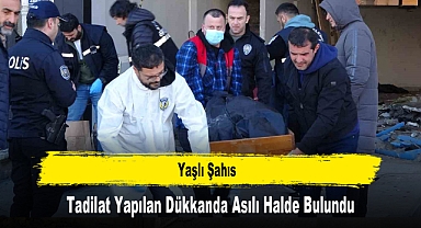 Yaşlı Şahıs, Tadilat Yapılan Dükkanda Asılı Halde Bulundu