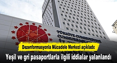 Yeşil ve gri pasaportluların Avrupa'ya seyahatine yönelik asılsız iddialara yalanlama