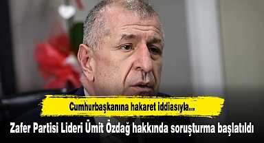 Zafer Partisi Lideri Ümit Özdağ hakkında soruşturma başlatıldı