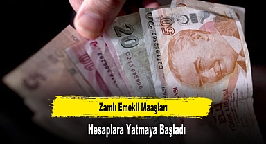 Zamlı Emekli Maaşları Hesaplara Yatmaya Başladı