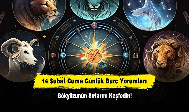14 Şubat Cuma Günlük Burç Yorumları: Gökyüzünün Sırlarını Keşfedin!