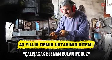 40 YILLIK DEMİR USTASININ SİTEMİ
