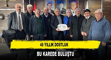 46 YILLIK DOSTLUK BU KAREDE BULUŞTU