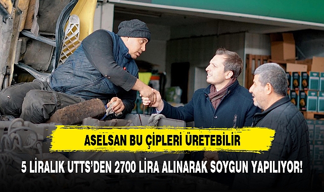 5 LİRALIK UTTS'DEN 2700 LİRA ALINARAK SOYGUN YAPILIYOR!