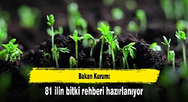 81 ilin bitki rehberi hazırlanıyor