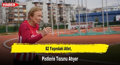 82 Yaşındaki Atlet, Pistlerin Tozunu Atıyor