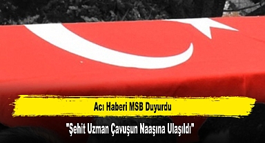 Acı Haberi MSB Duyurdu: