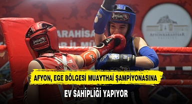 AFYON, EGE BÖLGESİ MUAYTHAİ ŞAMPİYONASINA EV SAHİPLİĞİ YAPIYOR