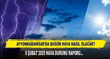 AFYONKARAHİSAR'DA BUGÜN HAVA NASIL OLACAK?