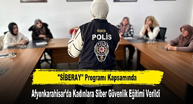 Afyonkarahisar’da Kadınlara Siber Güvenlik Eğitimi Verildi